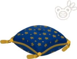 星柄の座布団の画像