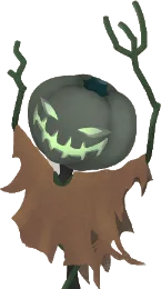 ハロウィンのかかしの画像
