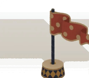 舞台用のフラッグの画像
