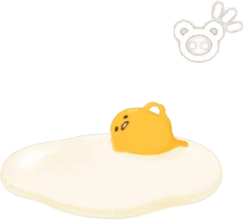 だら〜りぐでたまベッドの画像