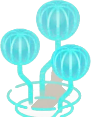 ホログラム植物ζの画像