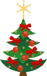 クリスマスツリーAの画像