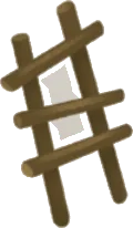 手作りの小さなはしごの画像