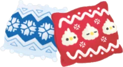 クリスマスクッションセットの画像