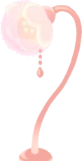 桜のフロアランプの画像