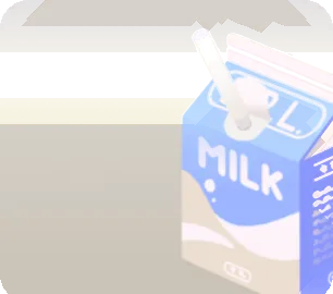 待ち時間のオトモ・牛乳の画像