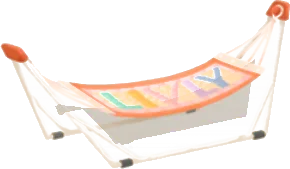 アウトドアハンモックの画像