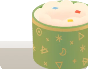 プレゼントをいれる前のボックスの画像