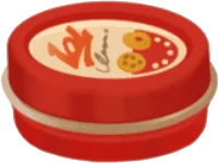 レトロなクッキー缶の画像