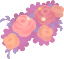 咲き続ける星薔薇・島デコ右前の画像