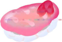 ネオンカラー海老握りの画像