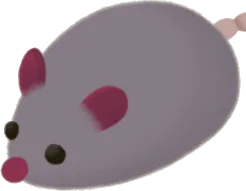 ねずみのおもちゃの画像