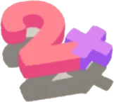 2倍のホログラムの画像