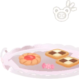 甘く誘うクッキートレーの画像