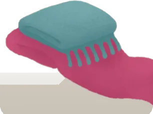 お気に入りのブランケットの画像
