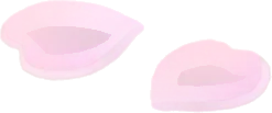床に落ちた桜の花びらの画像