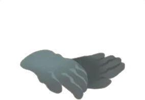 落とされた手袋の画像