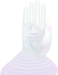 謎の手の巨像の画像