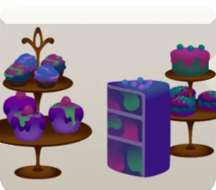 カラフルなお菓子の画像