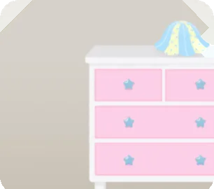 ピンクのチェストの画像