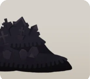 ひっそりとした墓地の画像