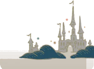 白昼夢の挿絵のお城の画像