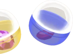 並んだカプセルの画像