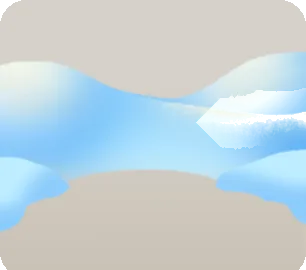 小さな積もった雪の山の画像