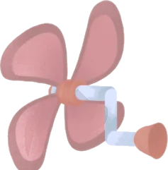 空用のプロペラの画像