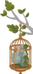鳥かごの中のたまごたちの画像