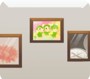 壁掛けフォトフレームの画像