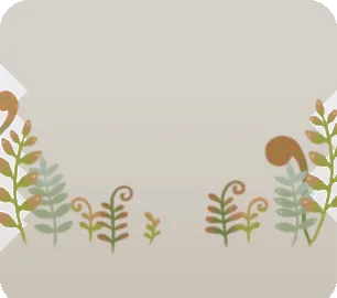 シダ植物のフェイクグリーンの画像