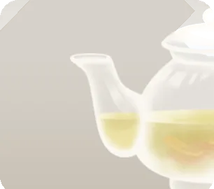 薬草を煎じたお茶の画像