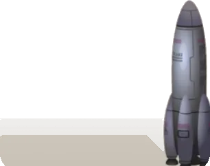 宇宙船パラケルススの模型の画像
