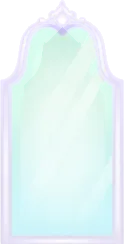 ドレッサーの鏡の画像