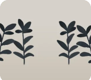 色褪せた草・黒の画像