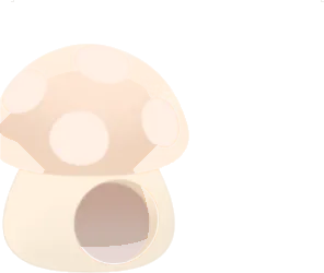ナチュラルなきのこハウスの画像