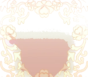 華やかな花柄フィルターの画像