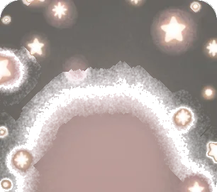 やさしく輝く星たちのフィルターの画像