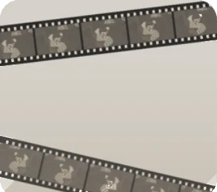 干されたフィルムの画像