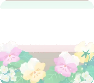パステルカラーのビオラの画像