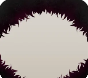 ふわふわのファー・黒の画像