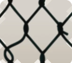 錆びた金網の画像