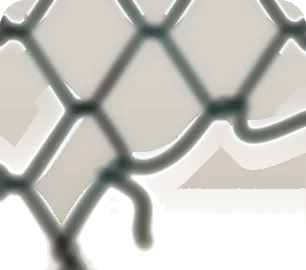 ピントが合っていない金網の画像