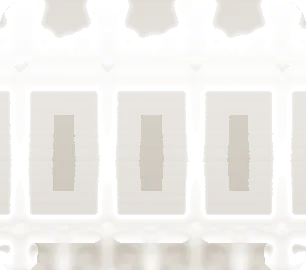 古びた柵・白の画像