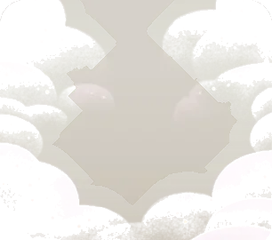 空から見た雲のフレームの画像