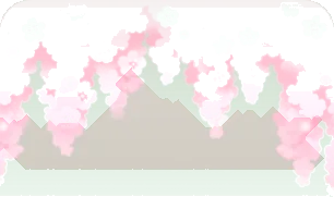 垂れ下がる枝垂桜の画像