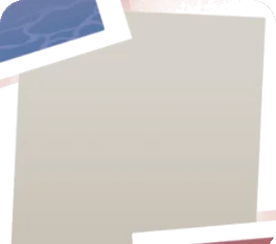 旅の思い出フレームの画像
