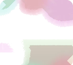 彩られた花火の光の画像