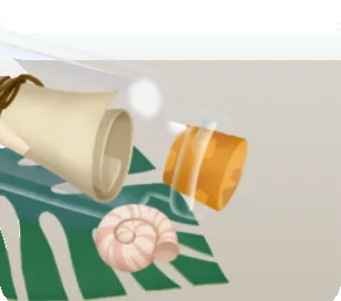 ボトルメールの画像